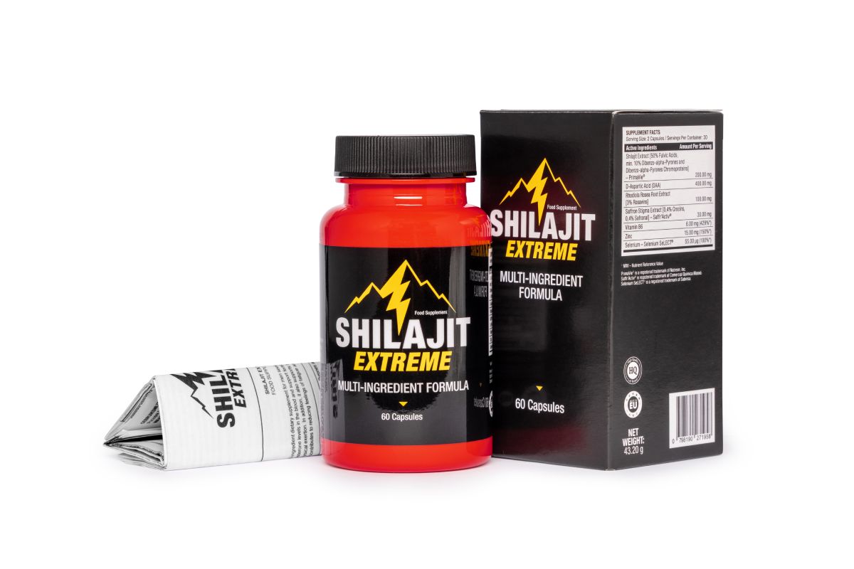 Shilajit Extreme Naturalny booster testosteronu